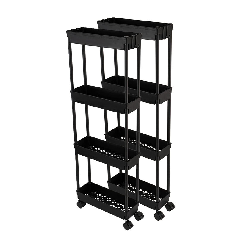 Simple home 4 Tier Slim Storage Cart Wayfair